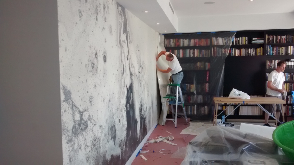 Residential Wallpaper Installation Wallpaper Installation NYC
