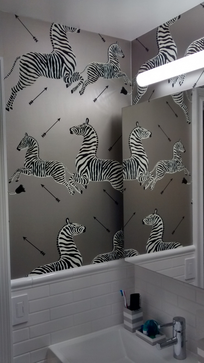 Residential Wallpaper Installation Wallpaper Installation NYC